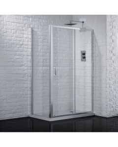 Ella Rowe Sliding Shower Door 1100mm