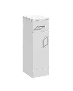 Nuie Mayford 250mm Cupboard 330mm Deep -  Gloss White