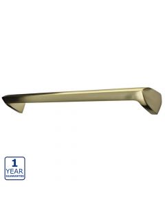 Serene Sleek T Bar Furniture Handle 175mm - Brushed Brass