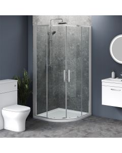 Aqua i 6 Quadrant Shower Enclosure 1000mm x 1000mm x 1850mm High