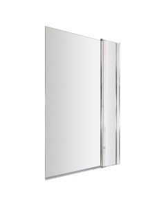 Premier 1400 x 1005mm Square Bath Screen with Fixed Panel