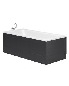 Logan Scott Mavis Front Bath Panel 1800mm - Graphite Grey