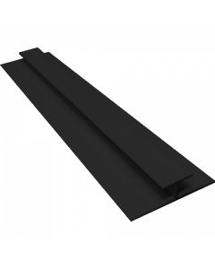 Black PVC H Jointing Strip H2400mm D10mm