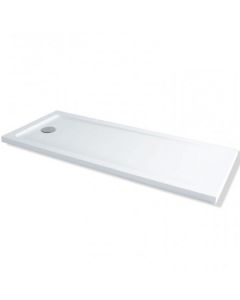 Elements Low profile shower trays Stone Resin Rectangle 1700mm x 700mm Flat top - Bath Replacement