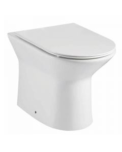 Ella Rowe Sovana Rimless Back to Wall Toilet & Soft Close Seat
