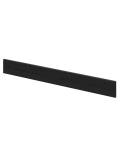 Hudson Reed Fusion 1250mm Fitted Plinth - Charcoal Black Woodgrain