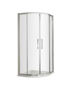 Hudson Reed Apex Double Door Quadrant Shower Enclosure 900mm x 900mm - Rounded Handle