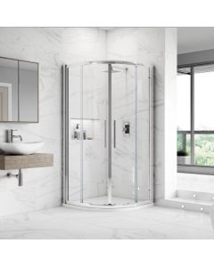Hudson Reed Apex Double Door Quadrant Shower Enclosure 800mm x 800mm