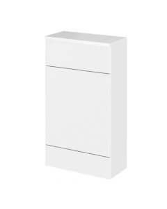 Hudson Reed Fusion 864mm x 500mm Compact WC Unit & Top - Gloss White