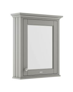 Hudson Reed Old London 600mm Mirror Cabinet - Storm Grey