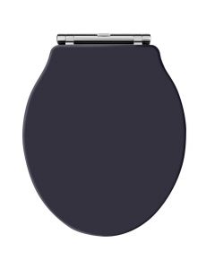 Hudson Reed Old London Chancery Soft Close Toilet Seat - Twilight Blue