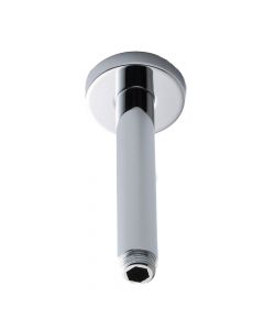 Hudson Reed Round Ceiling Mounted Arm 150mm - Chrome
