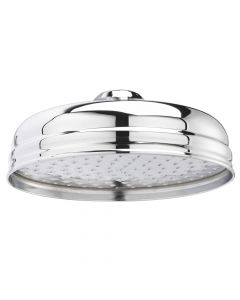 Hudson Reed Traditional Apron 194mm Diameter Fixed Shower Head - Chrome