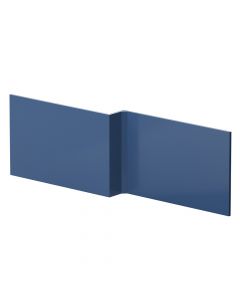 Hudson Reed Urban Square Baths 1700mm Front Panel - Satin Blue
