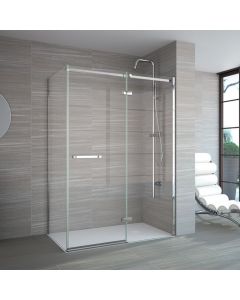 Merlyn 8 Series Frameless Hinge & Inline Shower Door 1200mm