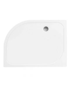 Merlyn Touchstone Offset Quadrant Shower Tray 1000mm x 800mm Right Hand
