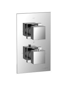 Niagara Observa Square Twin Concealed Shower Valve