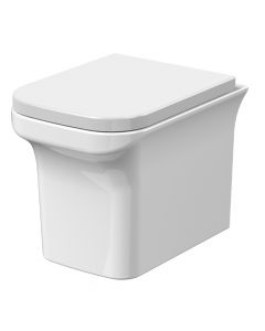 Nuie Ava Wall Hung Round Toilet & Soft Close Seat
