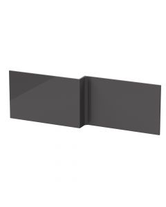 Premier Square MFC 1700mm Front Panel - Gloss Grey