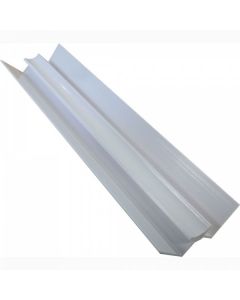 Proplas White PVC External Corner H2800mm D8mm