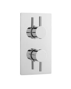 Premier Quest Twin Thermostatic Shower Valve With Diverter