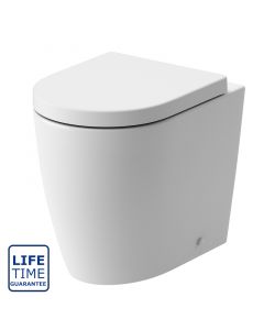 Serene Verona Back to Wall Toilet And Soft Close Seat