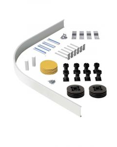 Aqua-I & MX Shower Riser Kit For Quadrant and Offset Quadrant Shower Trays up to 1400mm