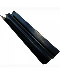 Proplas Black PVC Internal Corner H2800mm D8mm