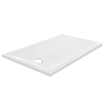 Impey Bath Replacement Rectangular Shower Tray 1700mm x 750mm - White