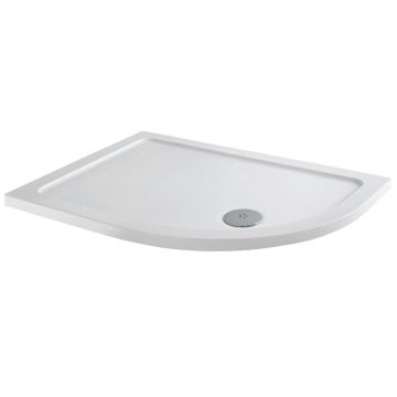 MX Elements Anti-Slip Right Hand Offset Quadrant Shower Tray 1200mm x 800mm