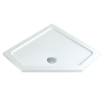 MX Elements Anti-Slip Pentangular Shower Tray 900mm