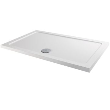 MX Elements Anti-Slip Rectangular Shower Tray 900mm x 800mm