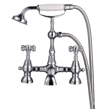 Georgian Bath Shower Mixer & Kit