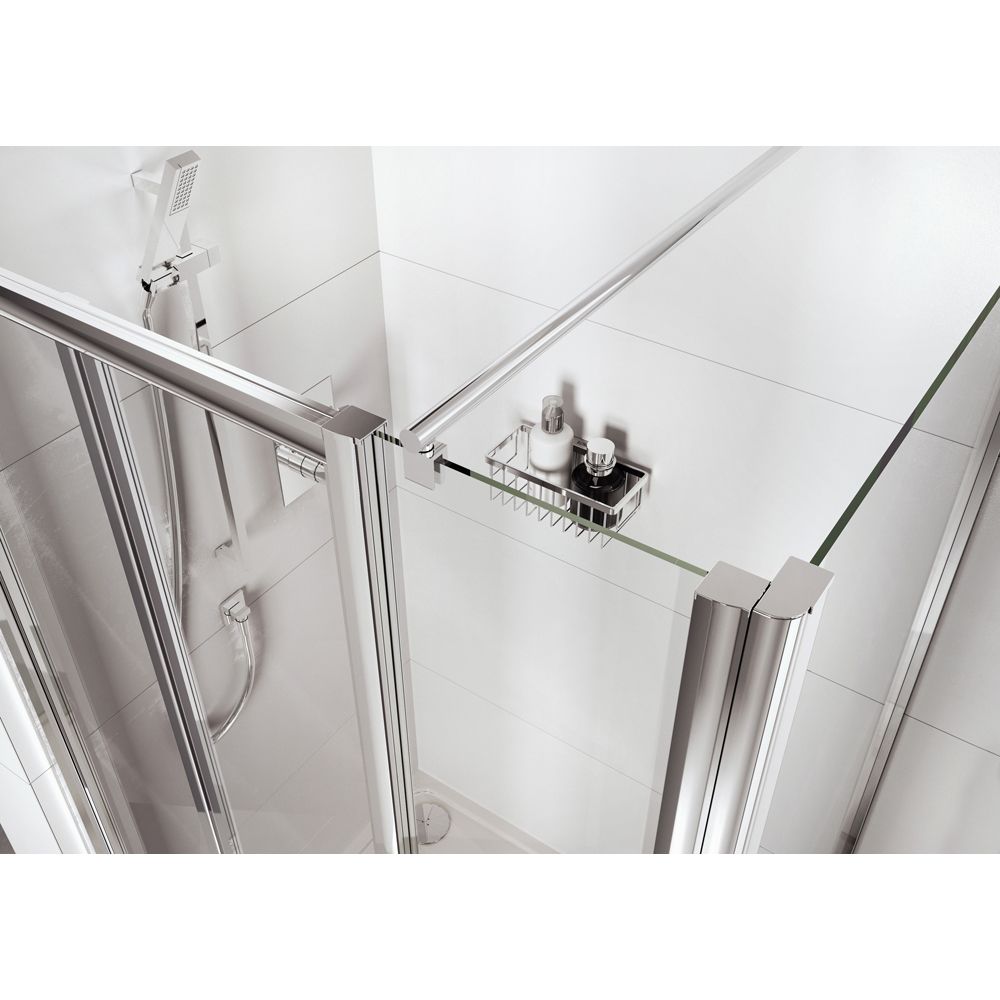Roman Haven6 Bi Fold Shower Door 900mm - Chrome - H3B9CS - Shower Trays UK