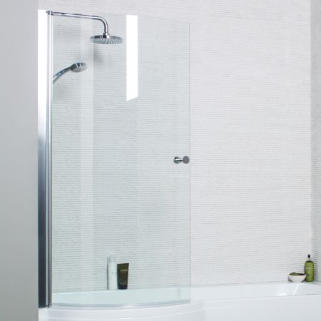 Kartell Adapt P Curved Shower Bath Screen