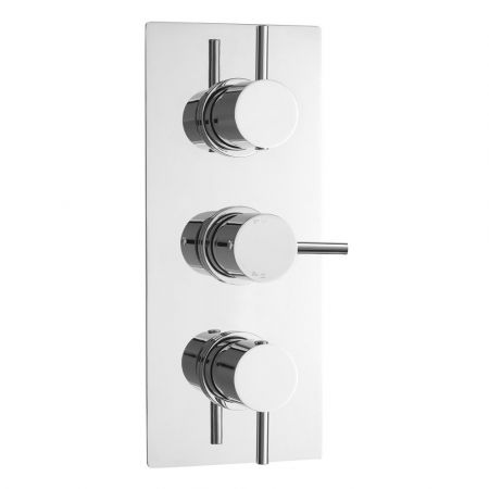 Nuie Quest Triple Thermostatic Shower Valve With Diverter