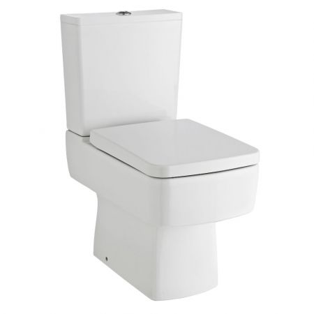 Roma Cubex Close Coupled Toilet With Seat