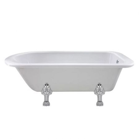 Hudson Reed Barnsbury Single Ended Freestanding Bath 1700mm x 750mm with Pride Legs