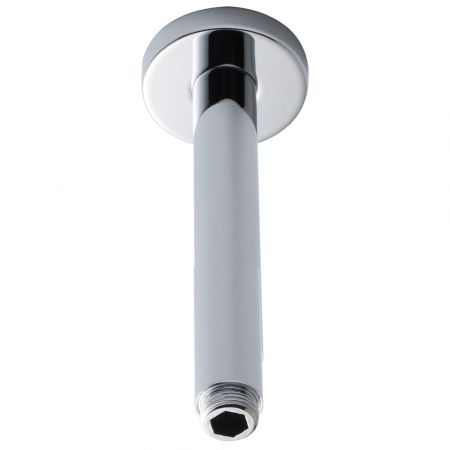 Hudson Reed Round Ceiling Mounted Arm 300mm - Chrome

