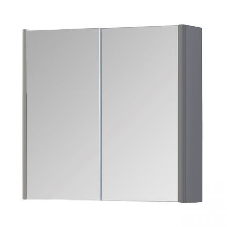 Kartell Options 800mm Balsalt Grey Mirror Cabinet 