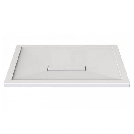 Kudos Connect 2 Slip Resistant Rectangular Shower Tray 1000mm x 900mm - White