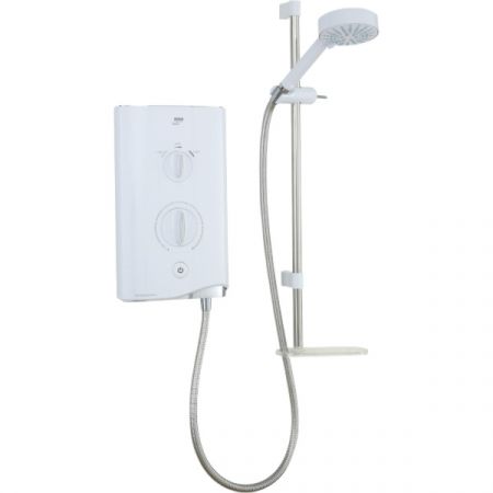 Mira Sport Electric Shower 7.5kW - White / Chrome