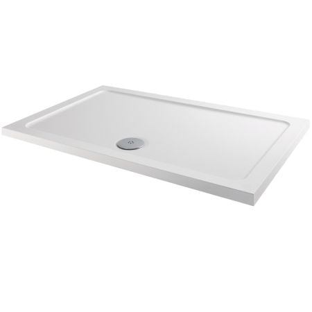 MX Elements Anti-Slip Rectangular Shower Tray 1100mm x 760mm