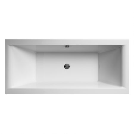 Premier Asselby 1700mm x 700mm Square Double Ended Bath
