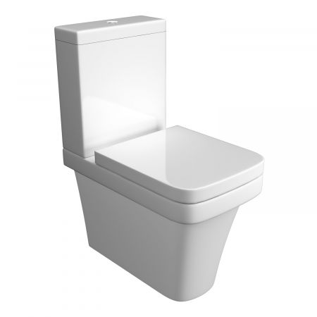 Kartell Sicily Flush Fitting Close Coupled Pan With Soft Close Seat