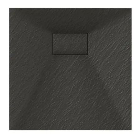 Veloce Uno Square Shower Tray 900mm x 900mm - Black