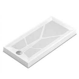 AKW Sulby 2 Rectangular Shower Tray with Gravity Waste 1400mm x 700mm