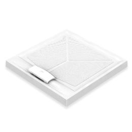 AKW Sulby Square Shower Tray with Gravity Waste 1000mm x 1000mm