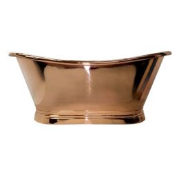 BC Designs Freestanding Copper Boat Bath 1500mm x 700mm - Copper