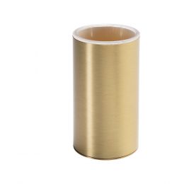 Serene Coby Wall Mounted Tumbler - Brushed Brass